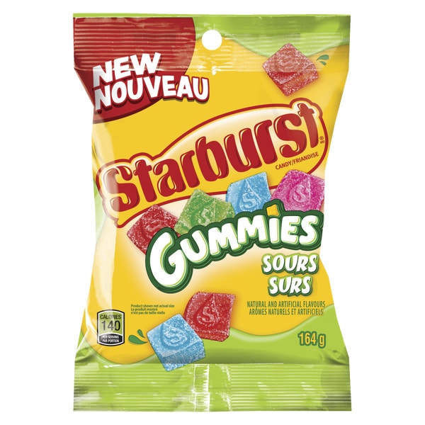 STARBURST Sours Gummies, 164g